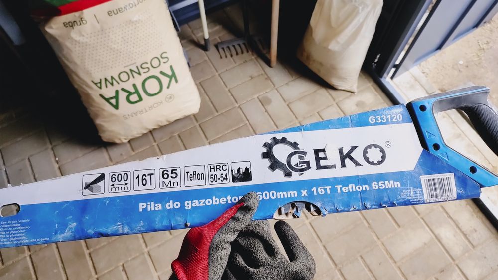 Geko Piła do gazobetonu