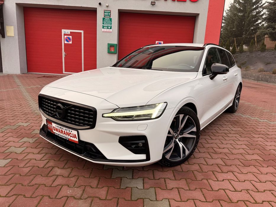 Volvo V60 R_DESIGN~2.0D4_AWD_190ps_AutoMat8Biegów~HiBeamLED~SerwisASO~VAT23%