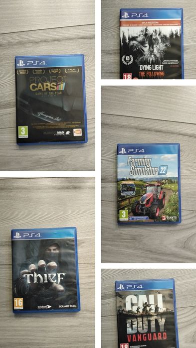 Gry na płycie na PlayStation 4 (OPIS)