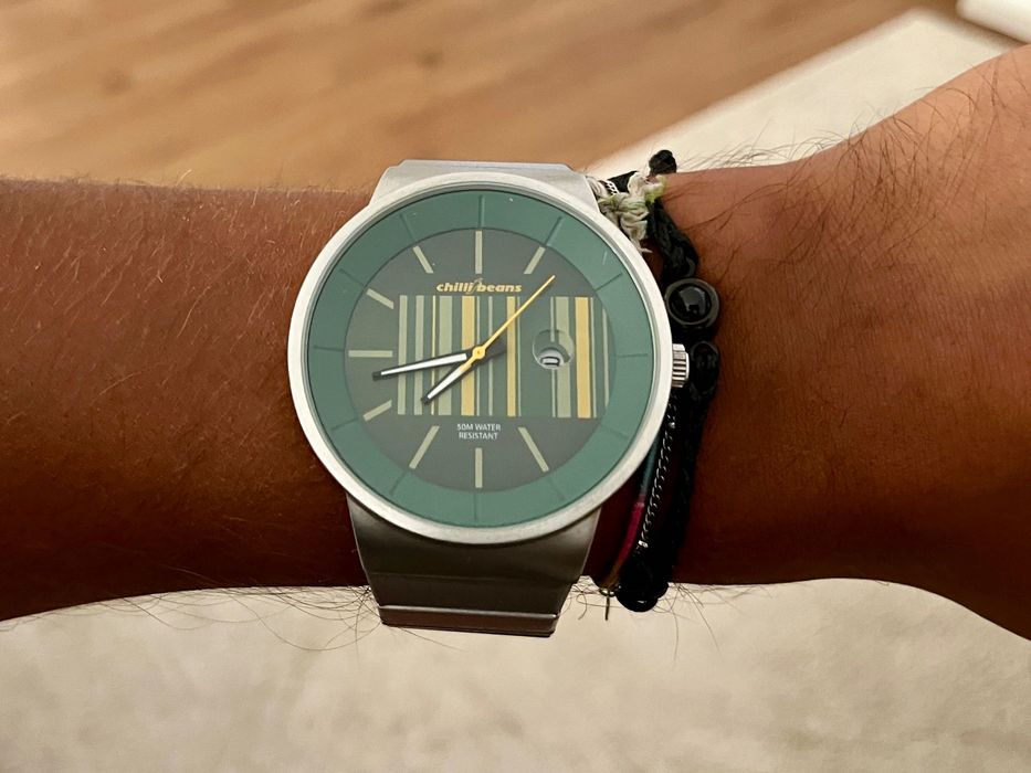 Relógio Chilly Beans Azul Turquesa