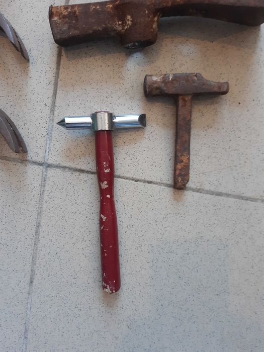 Ferramentas Antigas - Lote de Martelos das imagens