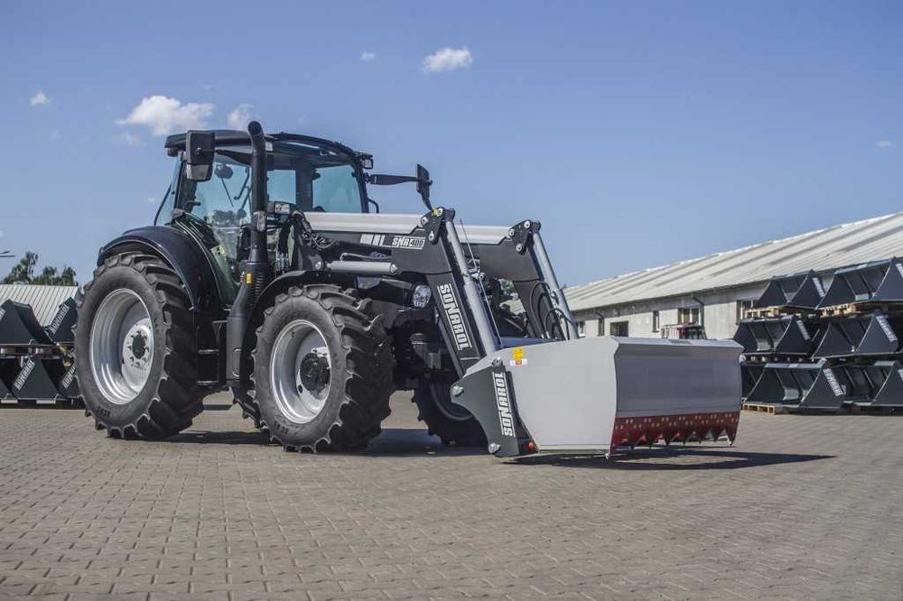 Wycinak kiszonki 3w1 Sonarol + łyżka + widły + trzymak folii HIT !!!