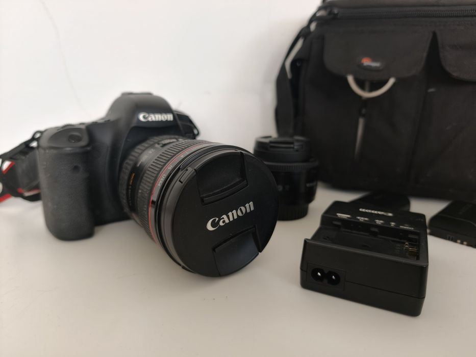 Vendo Canon 6D + objectivas
