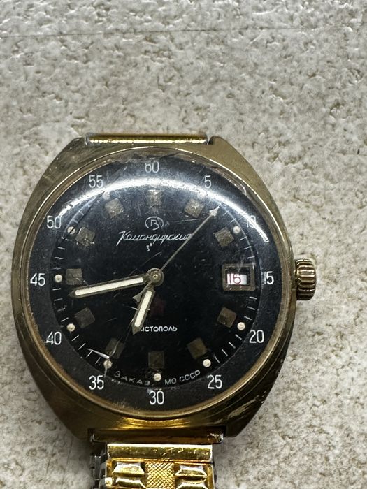 Часи камандирскі позолота