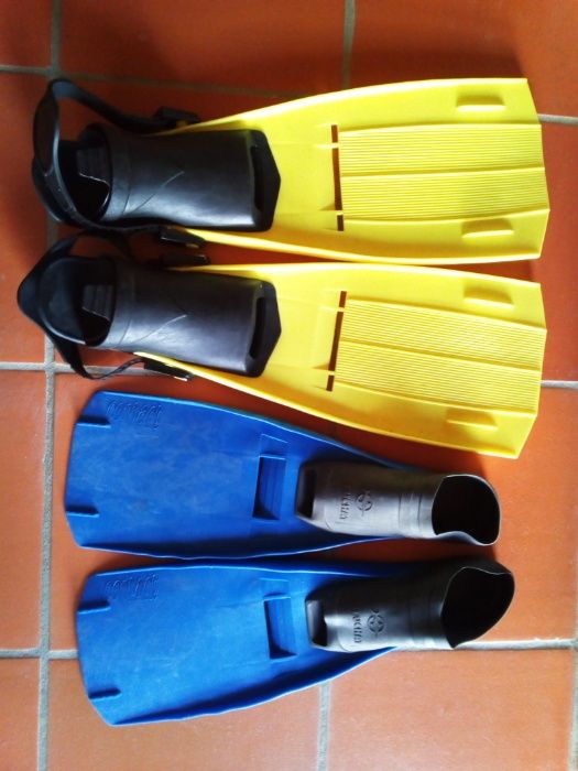 Barbatanas Beuchat 36-38 e Barbatanas Genéricas 41-44