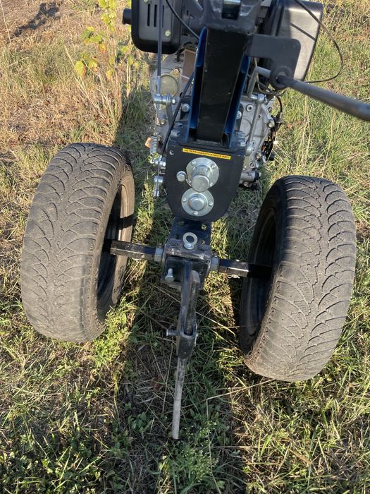 Мотоблок ДТЗ 510ДН. Пружинний стартер.