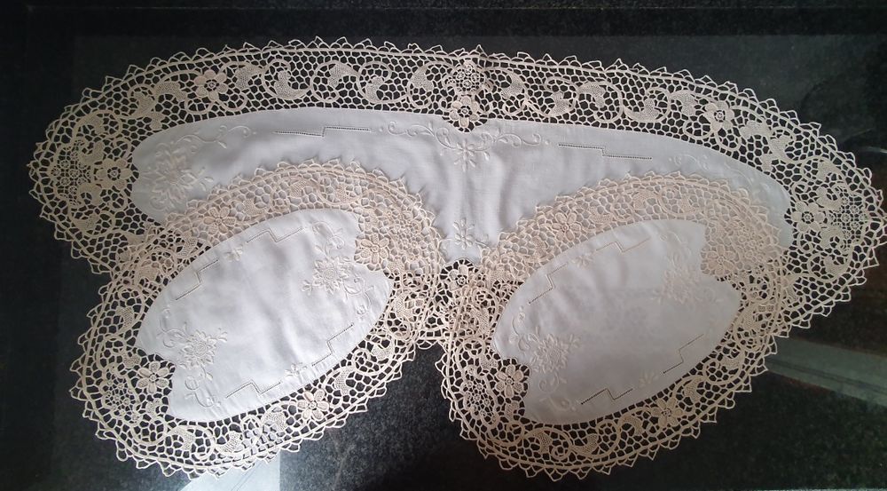 Conj 3 naperons Burano