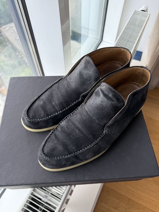 Чоловічі лофери Timoteus 45р на 30 см темно-сині