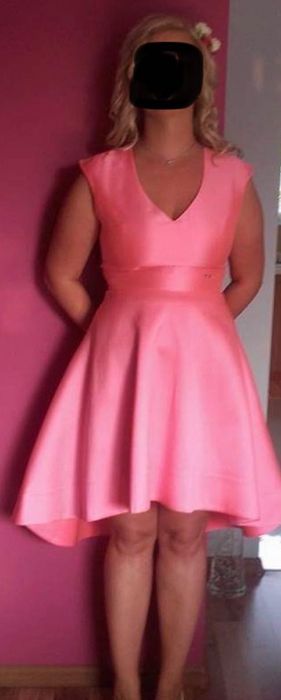 Sukienka Simple na wesele Jedwab