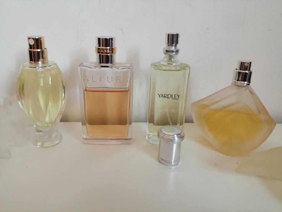 Perfumes: Nina Ricci L'air du Temps, Chanel Allure e Kenzo Parfum d`Et