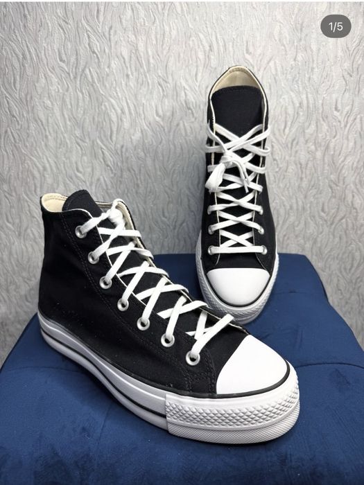 Кеди високі на платформі Converse Розмір 40