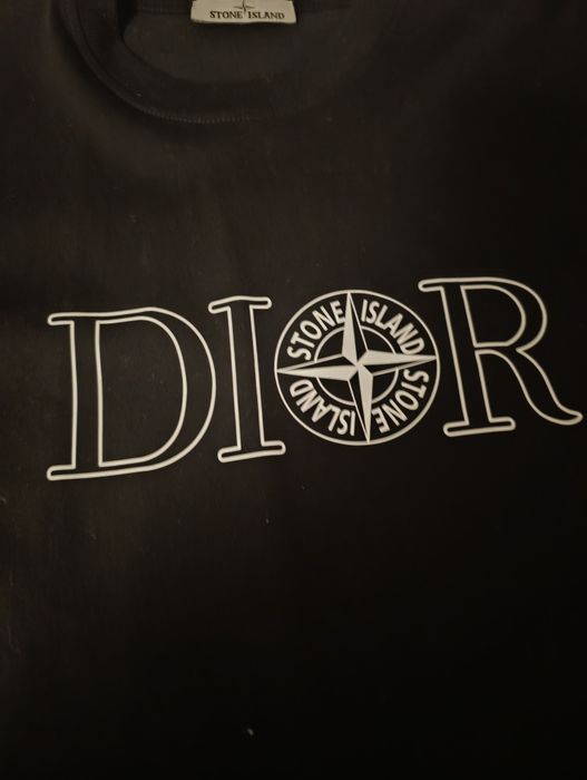 koszulka Stone island X Dior