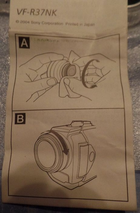 Sony Kit ND Filtro vf-r37nk Novo (683)