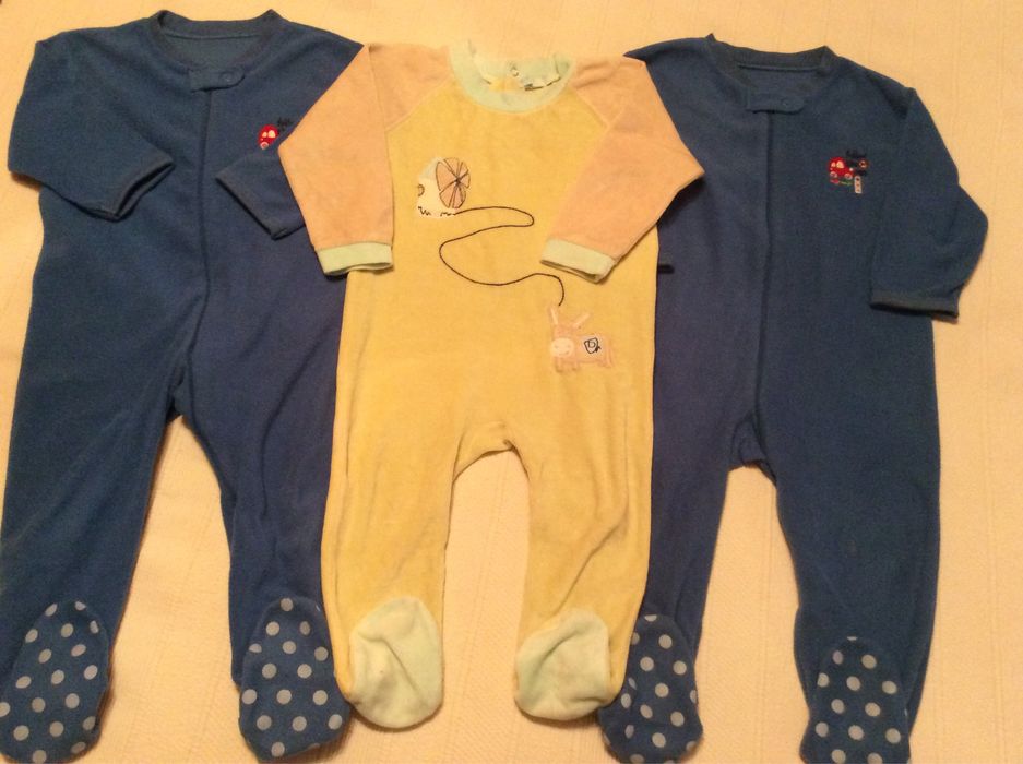 Pijamas macacão polar Zippy 6m/18m/24m/36m