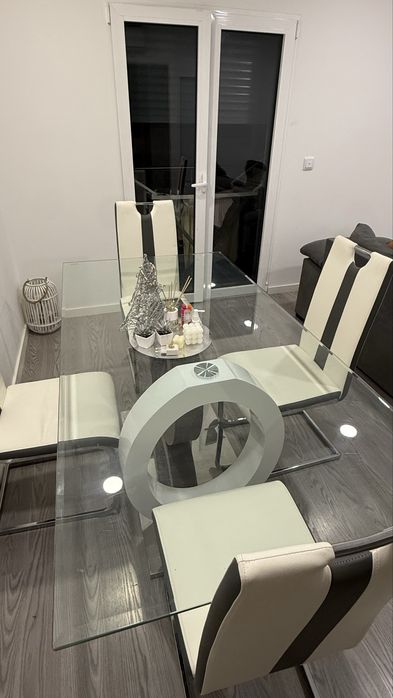 Mesa de Sala Formato Anéis