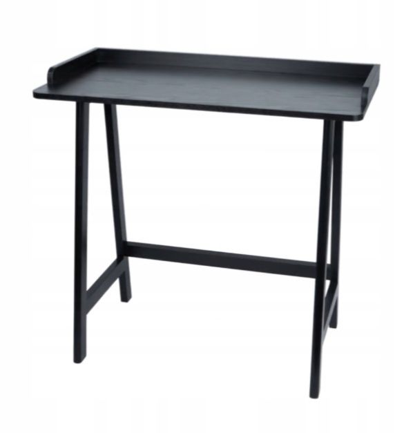 Stylowy Czarny Stolik Drewniany Stół Przyścienny  WYPRZEDAŻ MAGAZYNU!!