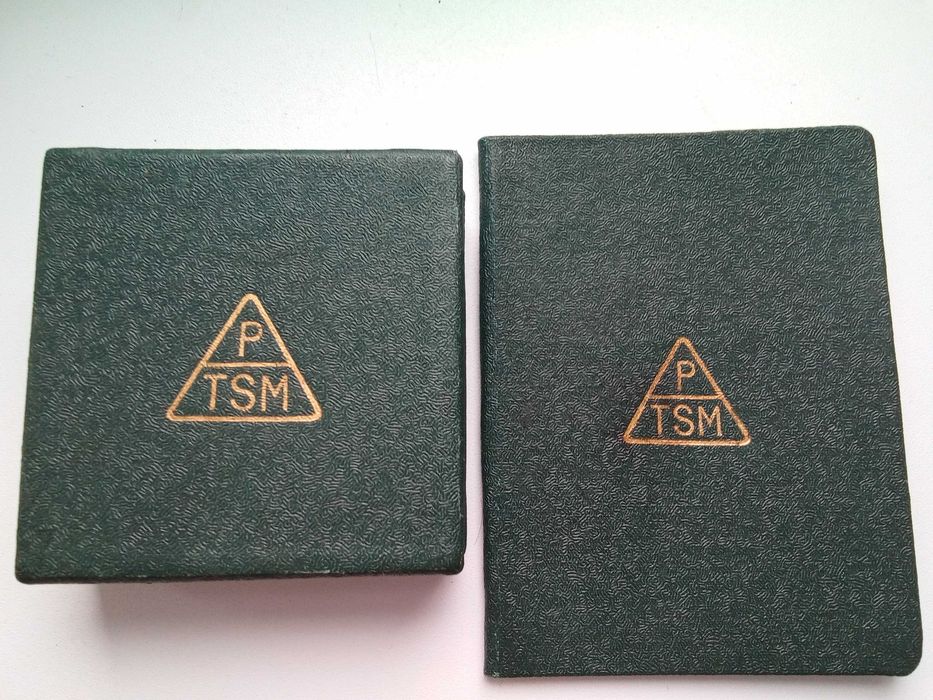 Złota odznaka PTSM plus legitymacja i etui z 1978 roku ,ładny zestaw.