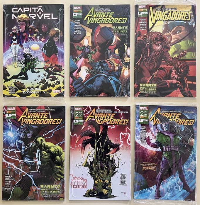 Livros BD/Comics Marvel