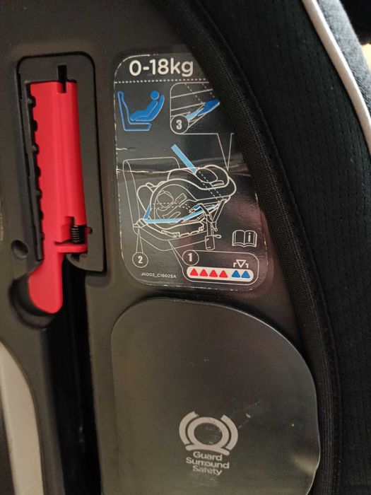 Fotelik samochodowy ISOFIX Joie every 0-36kg