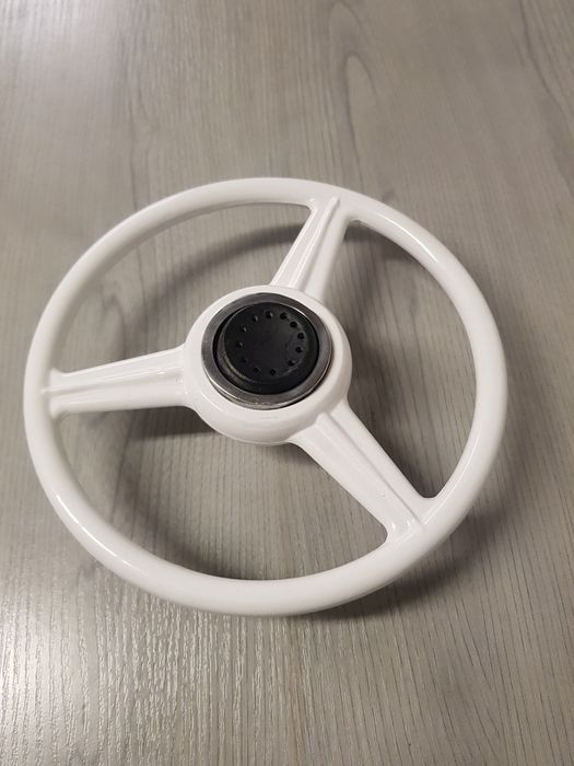 Moskwicz azak azlk zabawka prl na pedały kierownica aluminium