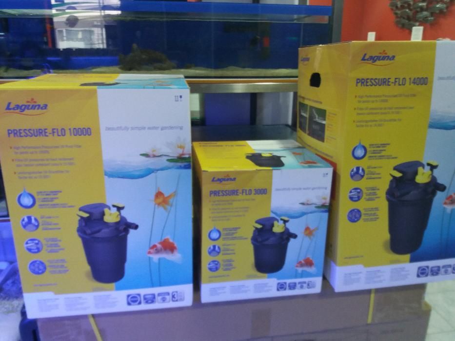 Filtro para lago laguna pressure-flo novo
