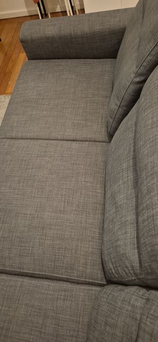 Sofa cinza ikea como novo