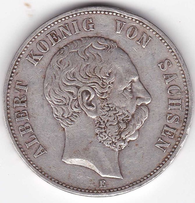 5 marek 1899 E Saksonia Albert