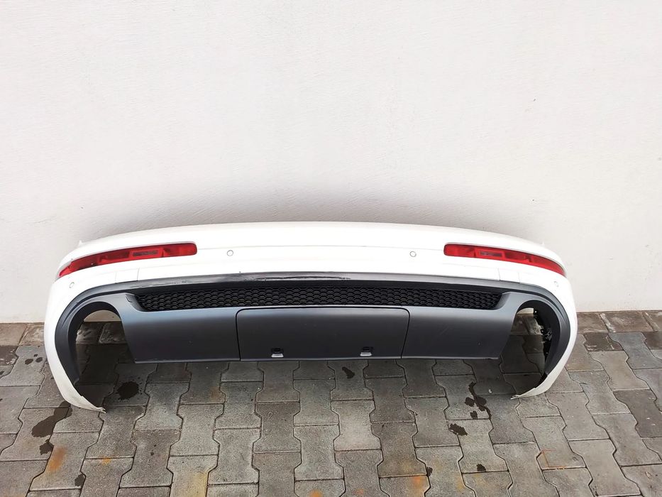 AUDI Q7 4L LIFT 09-15R ZDERZAK TYL TYLNI S-LINE KOMPLETNY LY9C