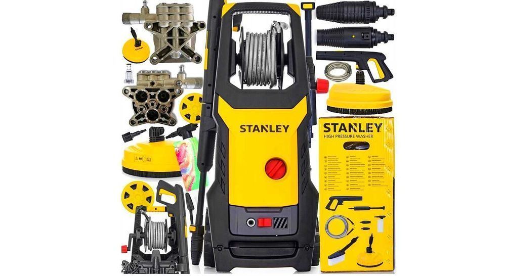 MOCNA Amerykańska MYJKA Ciśnieniowa STANLEY 125/190BAR TURBO Nowa
