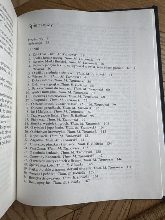 Książka baśnie braci Grimm z 1982