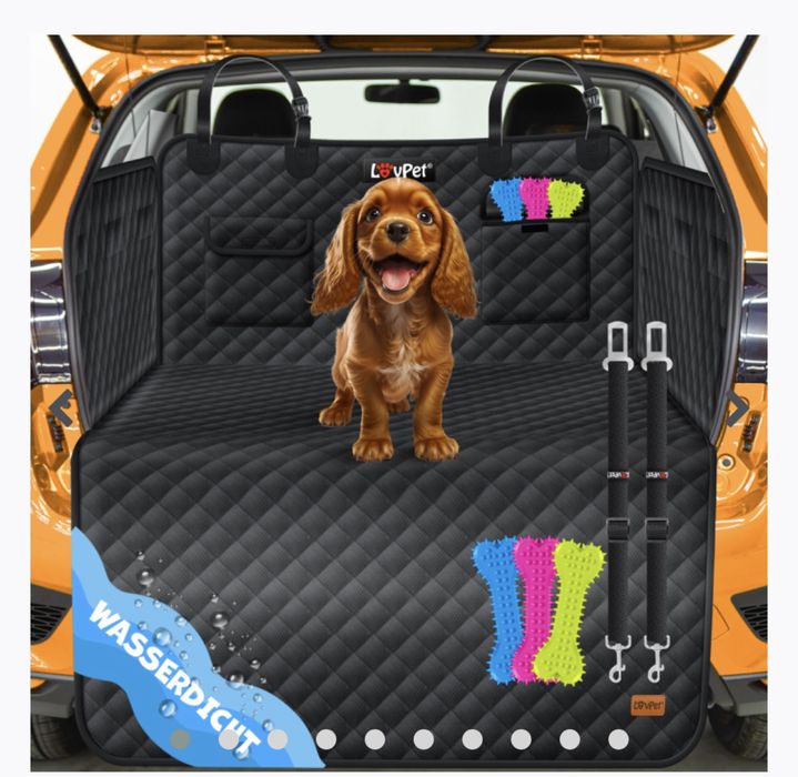 Uniwersalna Mata ochronna do bagażnika dla psa wodoszczelna LovPet