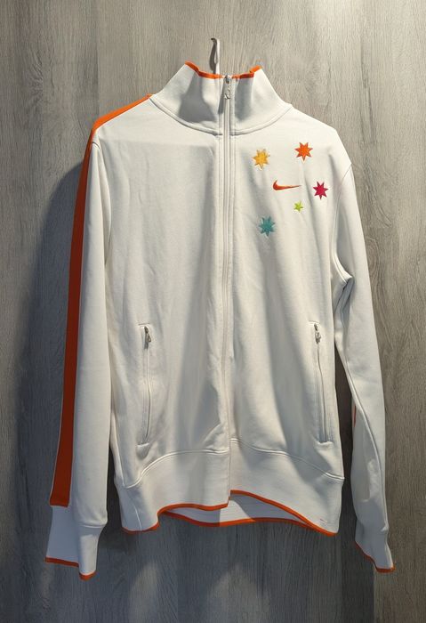 VINTAGE nike tennis jacket white розмір  М