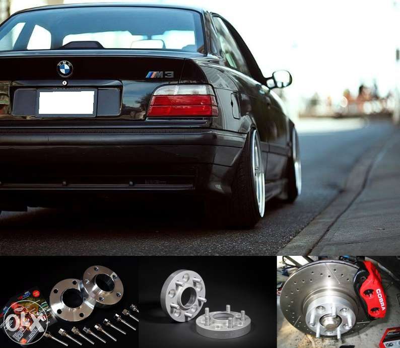 NAKŁADKI DYSTANSE poszerzające oś BMW Seria 3 E36 E46 15,20,25,30,40mm