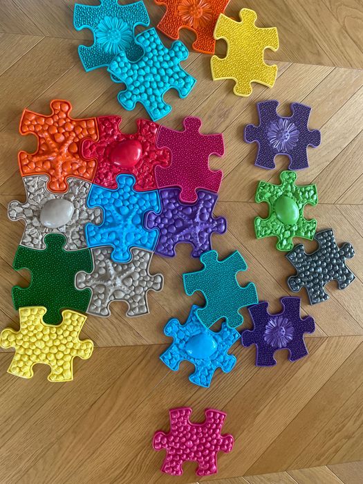 Zestaw puzzli sensorycznych Muffik