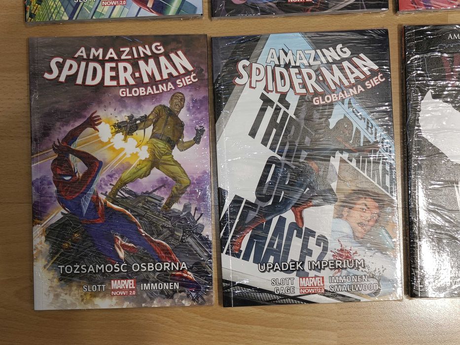 The Amazing Spider-Man: Globalna sieć tom 1-10 Venom Inc. Spisek Klonów