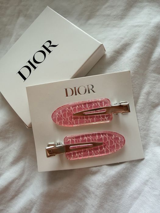 Затискачі Dior заколки для волосся нові трендові DIOR