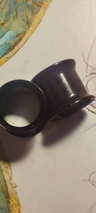 Akrylowe kolczyki typu plug 10mm