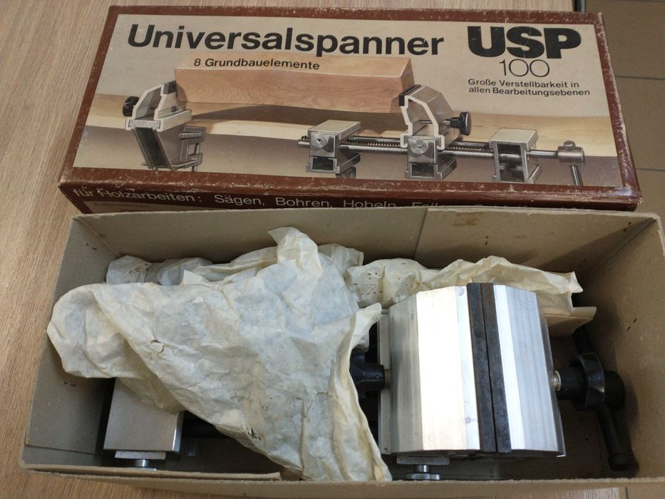 Niemieckie imadło stolarskie usp 100 , zaciski
