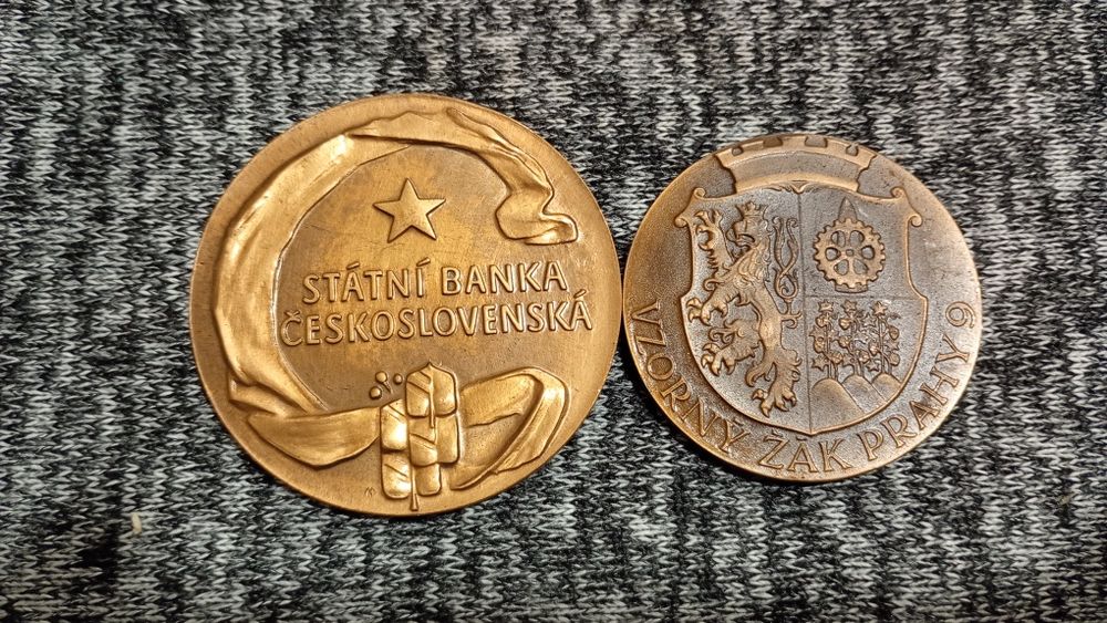 Dwie medali Czechosłowacji