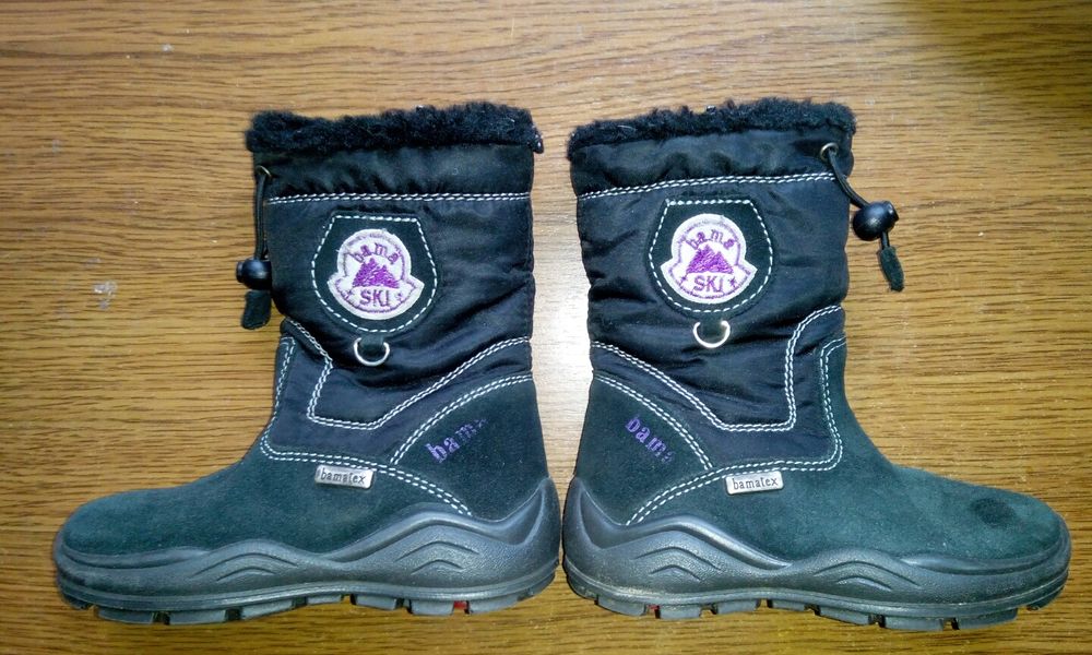 Сапоги зимние детские 25 размер.