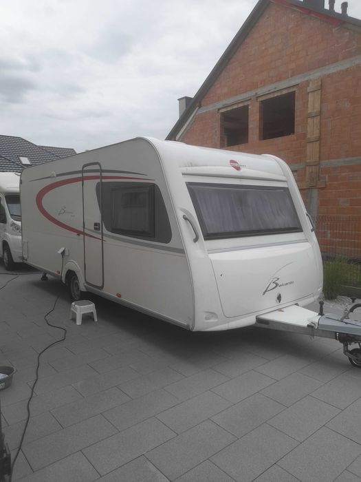 Przyczepa Kempingowa BURSTNER Belcanto 510TS Klima Mover Prysznic Łóżko Francuskie OKAZJA !!