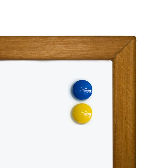 Магнітно-маркерна дошка у дерев'яному профілі. Дошка-планер