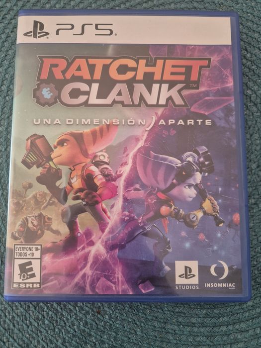 Jogo Ratchet and Clank para a PS5 em excelente estado.
