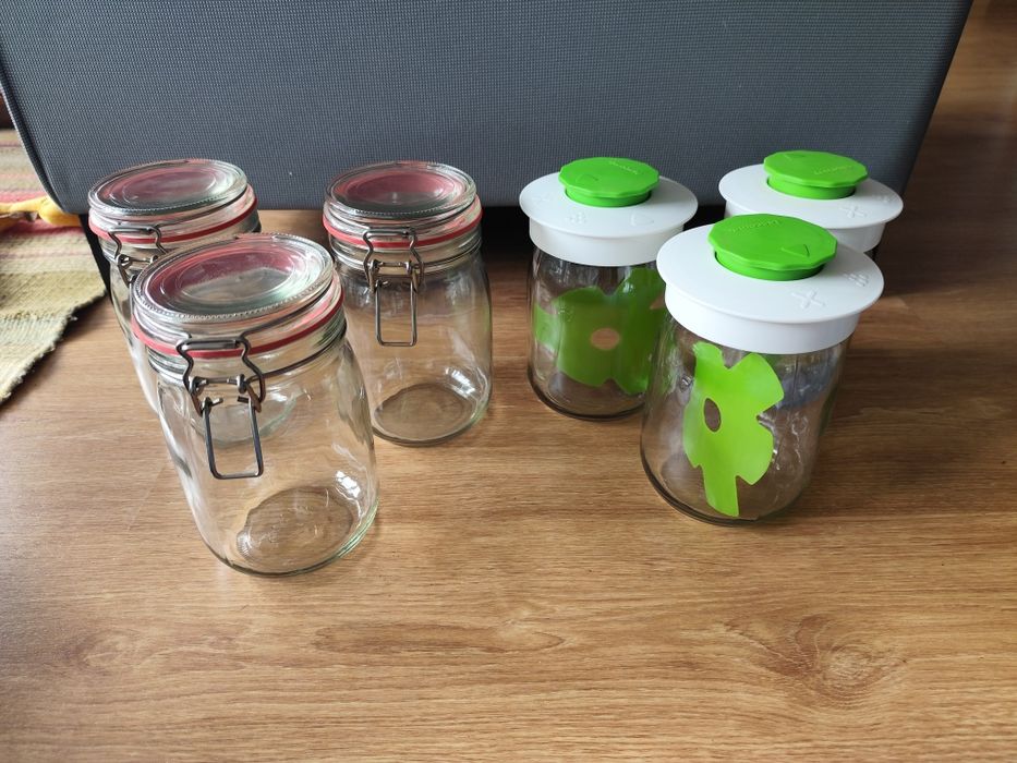 Conjunto frascos fermentação tescoma