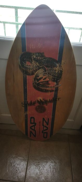 Skimboard da madeira vintage da ZAP