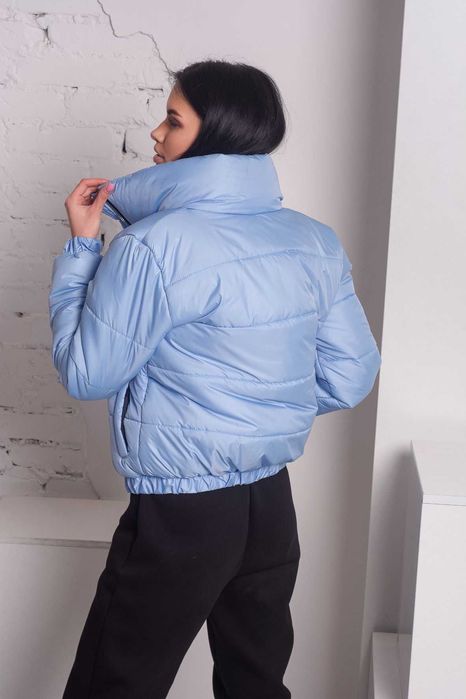 Куртка жіноча, осінь-зима, р. 42-60 (Блакитна 008). Є 12 кольорів.