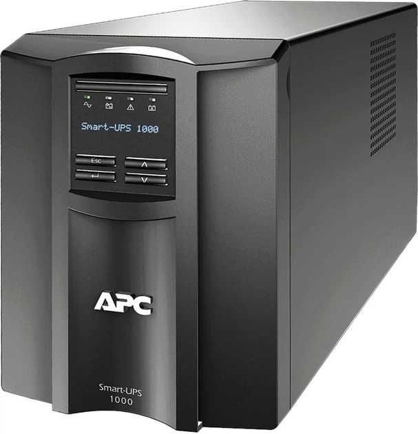 ДБЖ APC Smart-UPS 1000VA Tower LCD з SmartConnect (SMT1000IC) Без акум