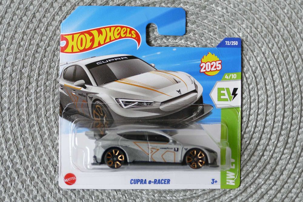 Hot Wheels autko "Resorak" CUPRA e-RACER edycja 2025r.