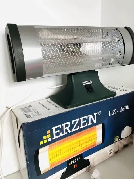 Інфрачервоний обігрівач кварцовий Erzen NH 1600 вт