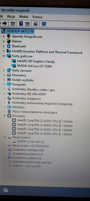 Laptop Asus - i5_2.6GHz/ GeForce_GT720M_2GB/ 8GB_RAM/ SSD_240GB